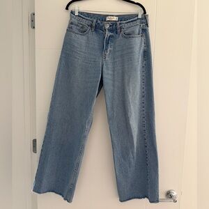 Low rise ultra loose jean